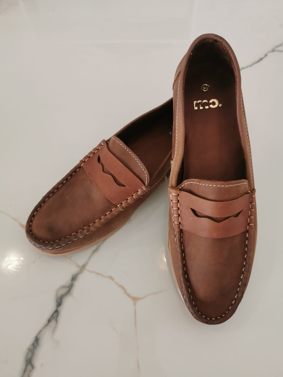 Men's Tan Moccassin