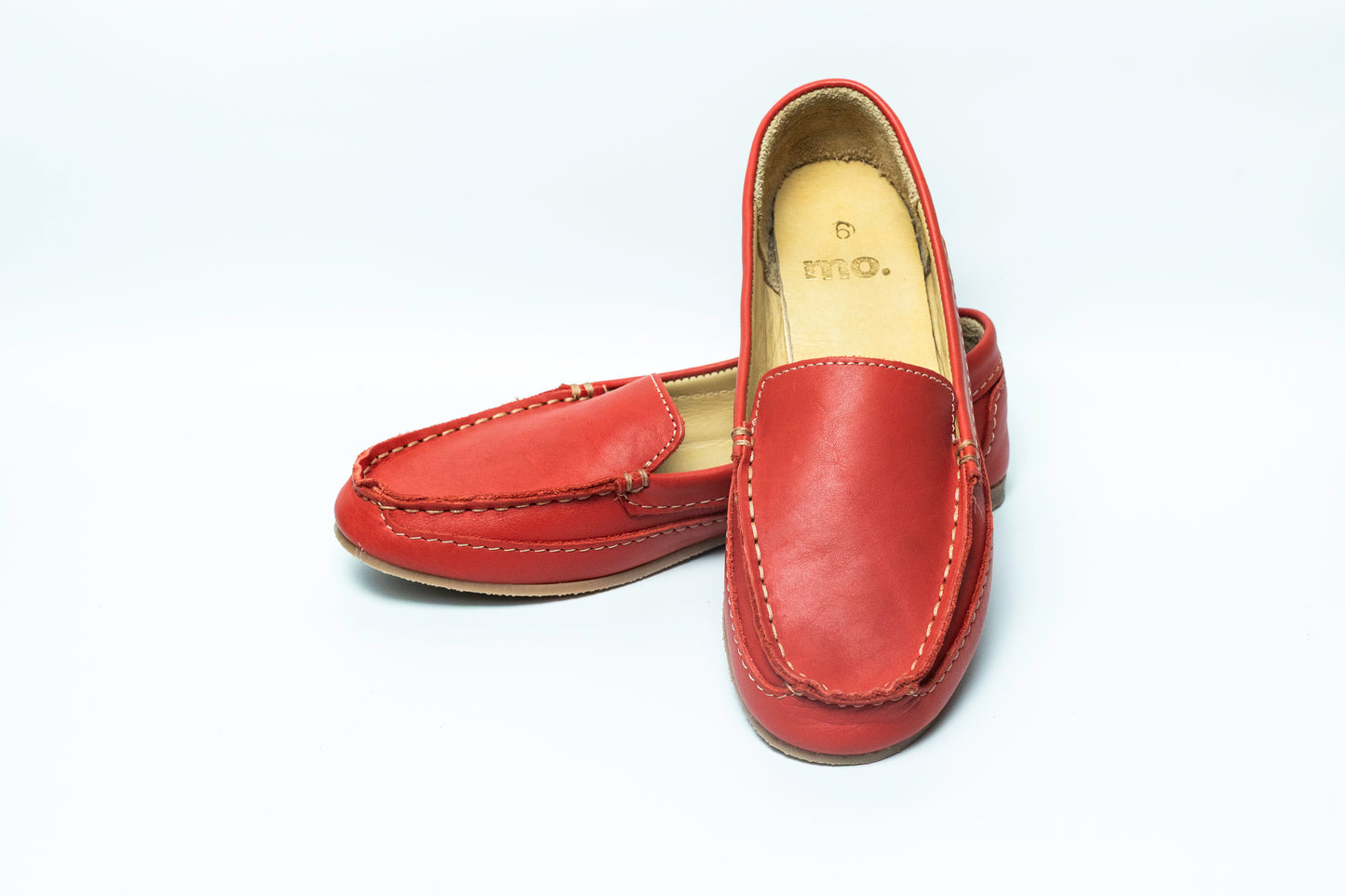 Coral Red Summer Moccasin