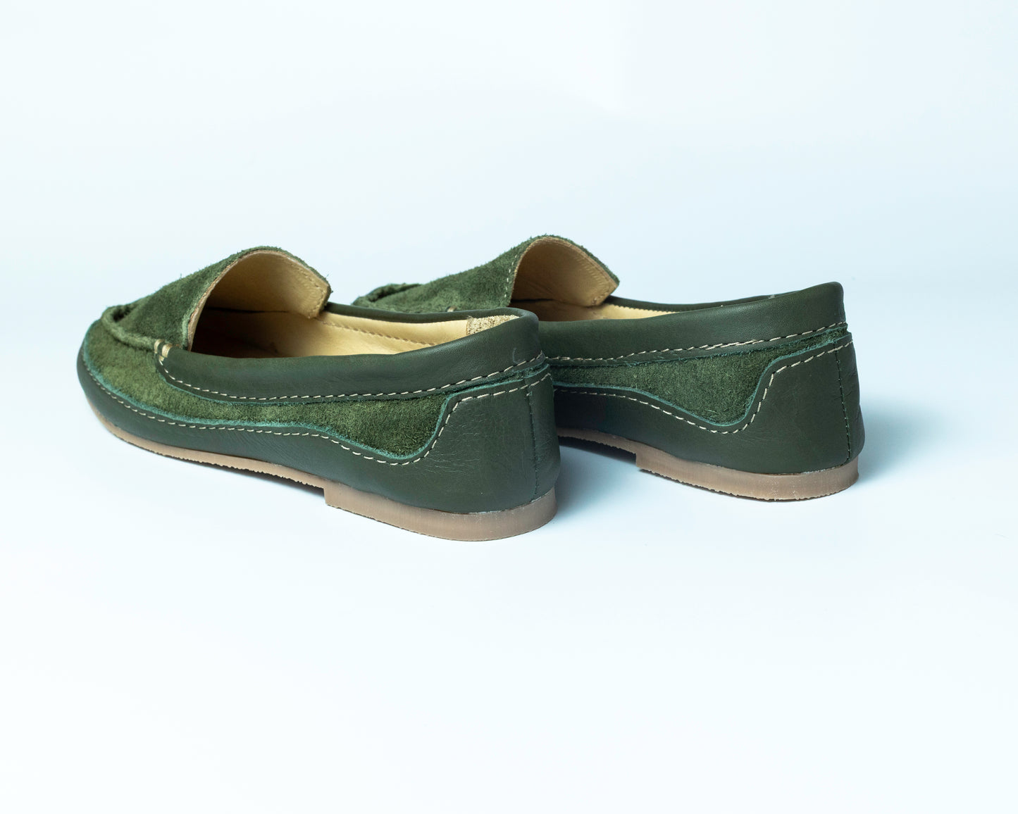 Emerald Green Casual Moccasin