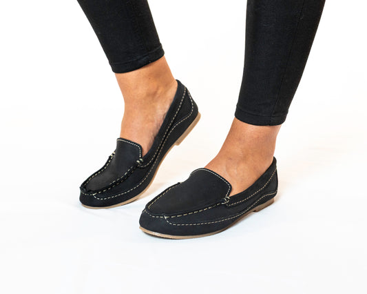 Classic Black Moccasin